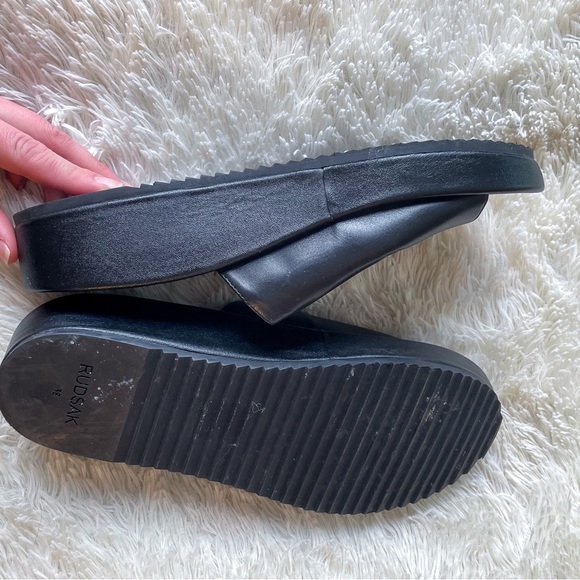 Rudsak black zip platforms - Picture 5 of 6